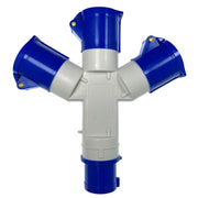 Quest Site Mains 3 Way Splitter for Caravan & Motorhome