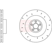 Apec 2 x / Brake Discs fits Jaguar Xk II 2006-2014 4.2 5.0
