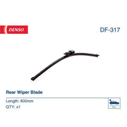 Denso Front & Rear Wiper Blade Set fits Skoda Superb II 2008-2015