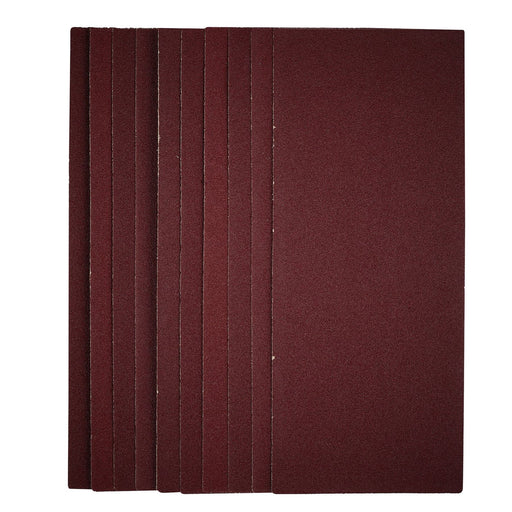 Draper 1/2 Sanding Sheets, 115 x 280mm, 80 Grit (Pack of 10) 56329 Draper - Dynamic Drive