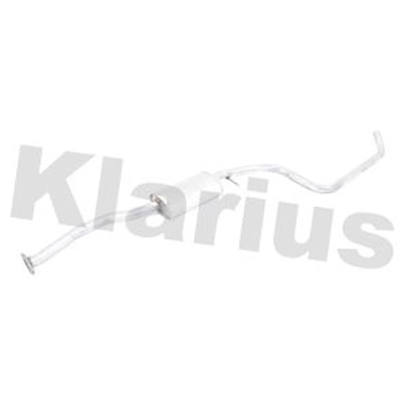 Klarius Box With Centre Pipe Centre fits Ford Escort V Express 1990-1994 1.8