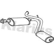 Klarius Box With Tail Pipe Rear fits Citroën Relay I 1994-2002 1.9 2.5