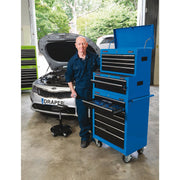 Draper Tool Chest, 8 Drawer, 26", Blue 14898 Draper - Dynamic Drive