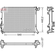 Denso Engine Radiator DRM23114