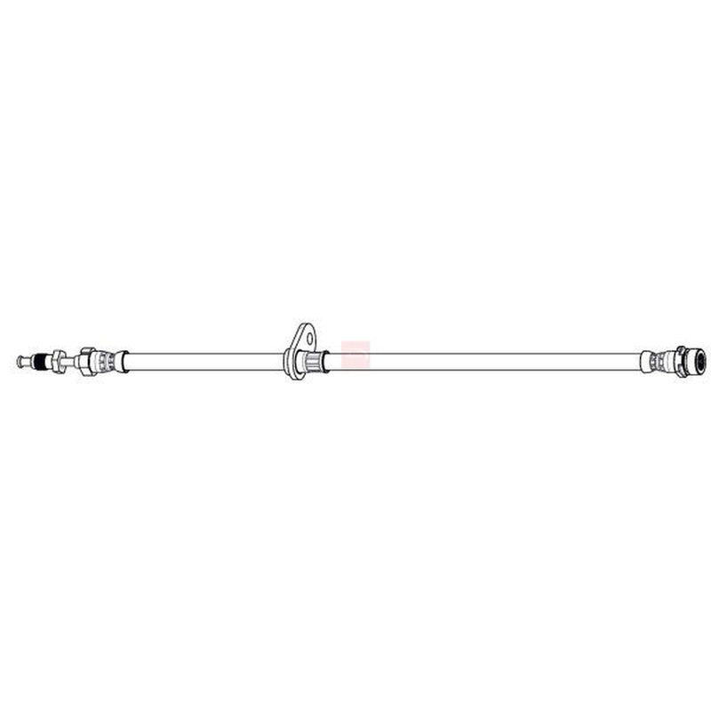 Apec Brake Hydraulic Hose Line Rear Right fits Ford Tourneo Connect 2013-2022