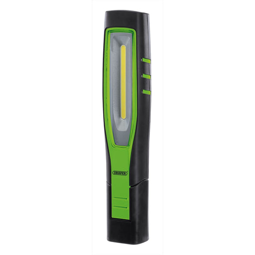 Draper COB/SMD LED Rechargeable Inspection Lamp, 7W, 700 Lumens, Green 11759 Draper - Dynamic Drive