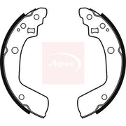 Apec Brake Shoe Set Axle Kit fits Suzuki Swift III 2005-2015 1.3