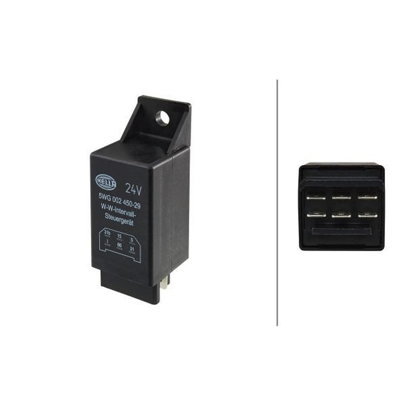 Hella Wiper Interval Relay fits Daf Cf 85 2001-2013 85.380
