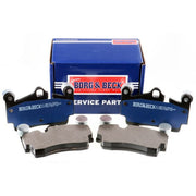 Borg & Beck Front & Rear Brake Discs & Pads fits VW Touareg 2002-2010 3.0 3.2