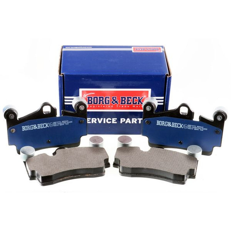Borg & Beck Front & Rear Brake Discs & Pads fits VW Touareg 2002-2010 3.0 3.2