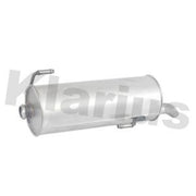 Klarius Box With Tail Pipe Rear fits Peugeot 206 1998-2012 1.1 1.4 1.6