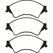 Abtex Front Brake Pad Set fits Ford Ranger 2011 on 2.2 2.5 3.2