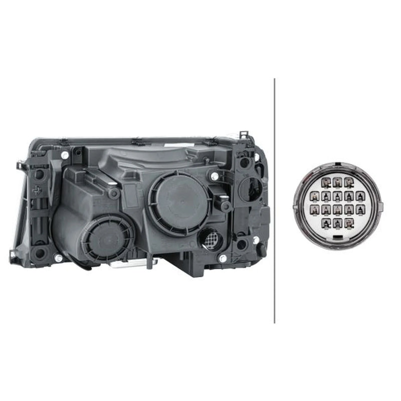 Hella Headlight Headlamp W5W Right fits Land Rover Range Rover Sport I 2005-2013