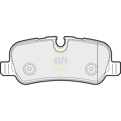 NAPA Rear Brake Pad Set NBP1315