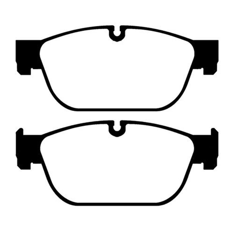 Abtex Front Brake Pad Set fits Citroën C5 III 2009-2017 2.0 2.2 3.0