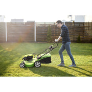 Dellonda 144cc 18"/46cm Self-Propelled Petrol Lawnmower - 4-Stroke Dellonda  - Dynamic Drive