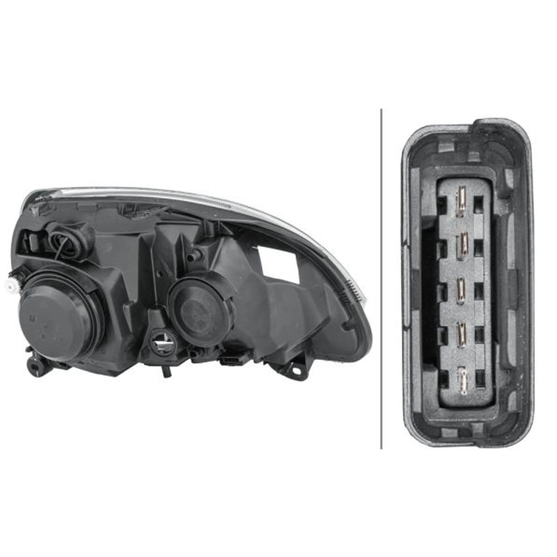 Hella Headlight Headlamp W5W Left fits Renault Clio 1998-2016
