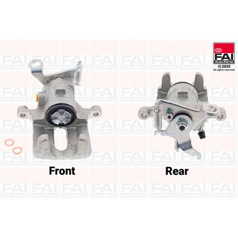 FAI Brake Caliper Assembly Rear Right fits Ford Focus I 1998-2004