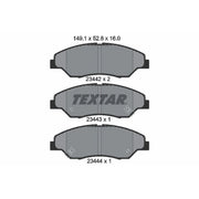 Textar Front Brake Pad Set 2344201
