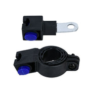 Oxford Self Coiling Tensile Steel Cable Lock 12mm x 1800mm Smoke Oxford - Dynamic Drive