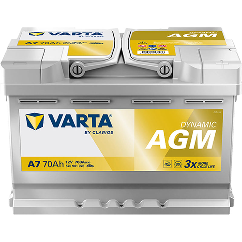 Varta Battery 12V 70Ah 760A 570901076
