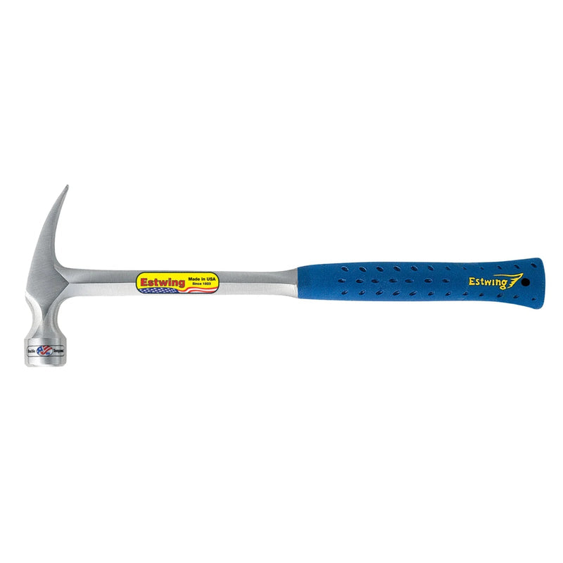 Estwing E3/20SM Milled Face Straight Framing Hammer, 20oz/560g, 13.75" - E3/20SM