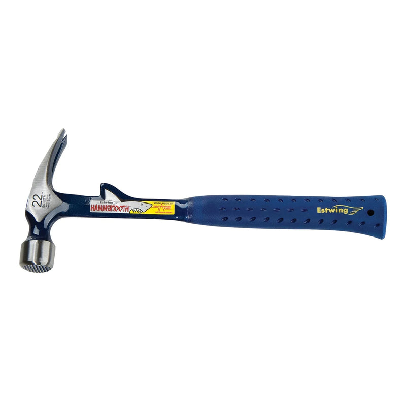 Estwing E6-22TM Hammertooth Milled Face Hammer, 22oz/616g - E6/22TM
