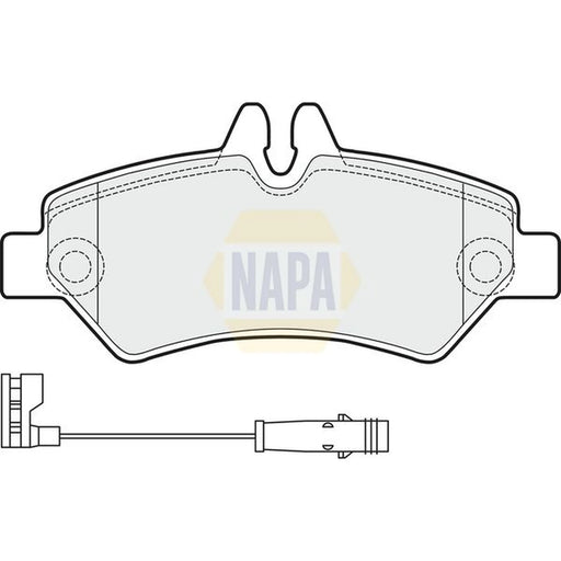 NAPA Rear Brake Pad Set fits Mercedes-Benz Sprinter 3,5-T 2006-2018
