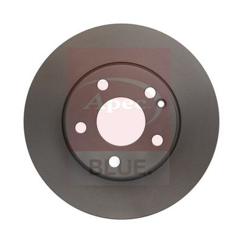 Apec 2 x Solid Brake Discs fits Mercedes-Benz A-Class 2004-2012