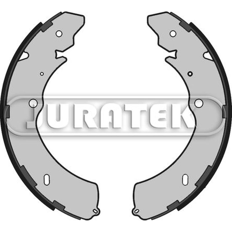 Juratek Brake Shoe Set Axle Kit Rear fits Isuzu D-Max I Platform 2007-2012 3.0