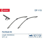 Denso Front & Rear Wiper Blade Set fits VW Touareg 2002-2010