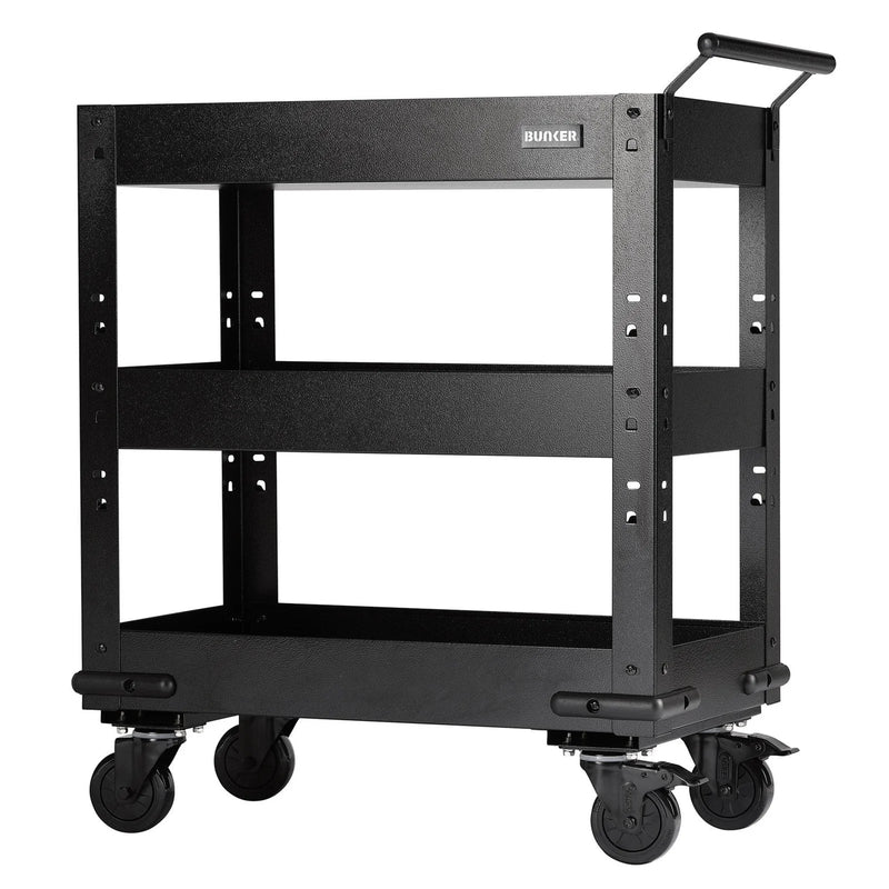 Draper BUNKER 3 Tier Trolley with Pull Handle, 714mm - B400-3TCR - image 1
