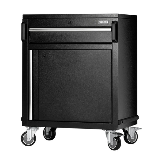 BUNKER Modular Power Tool Mobile Cabinet, 1 Drawer, 1 Door, 646mm - MS400-PTT - image 1