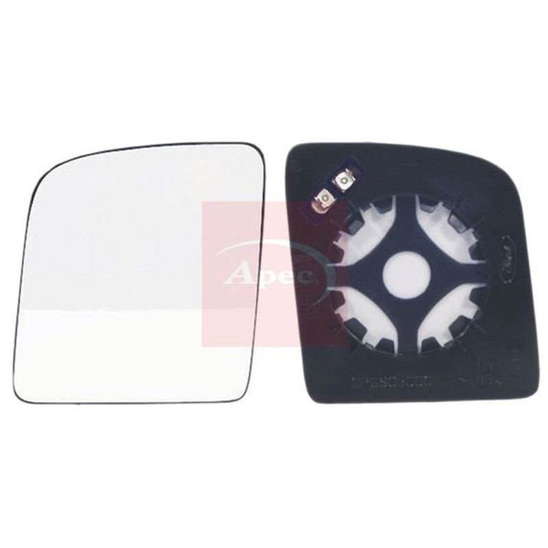 Apec Exterior Wing Mirror Glass Right fits Ford Tourneo Connect 2002-2013 1.8