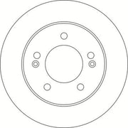 Abtex Rear Brake Solid Discs & Pads fits Kia Venga 2010-2019 1.4 1.6