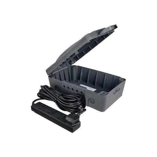 Masterplug Weatherproof Box with 10m 240V 4-Way Bar Masterplug - NN4 Online