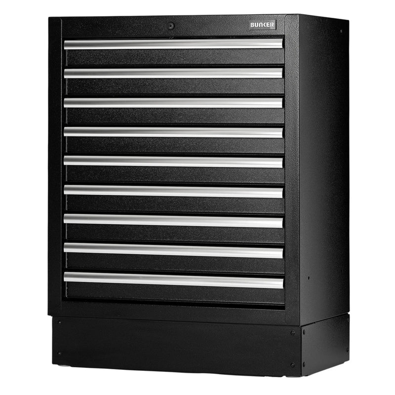 BUNKER Modular Floor Cabinet, 9 Drawer, 680mm - MS400-9BU - image 1