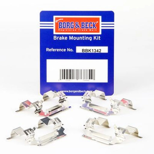Borg & Beck Brake Pad Accessory Fitting Kit Front BBK1342