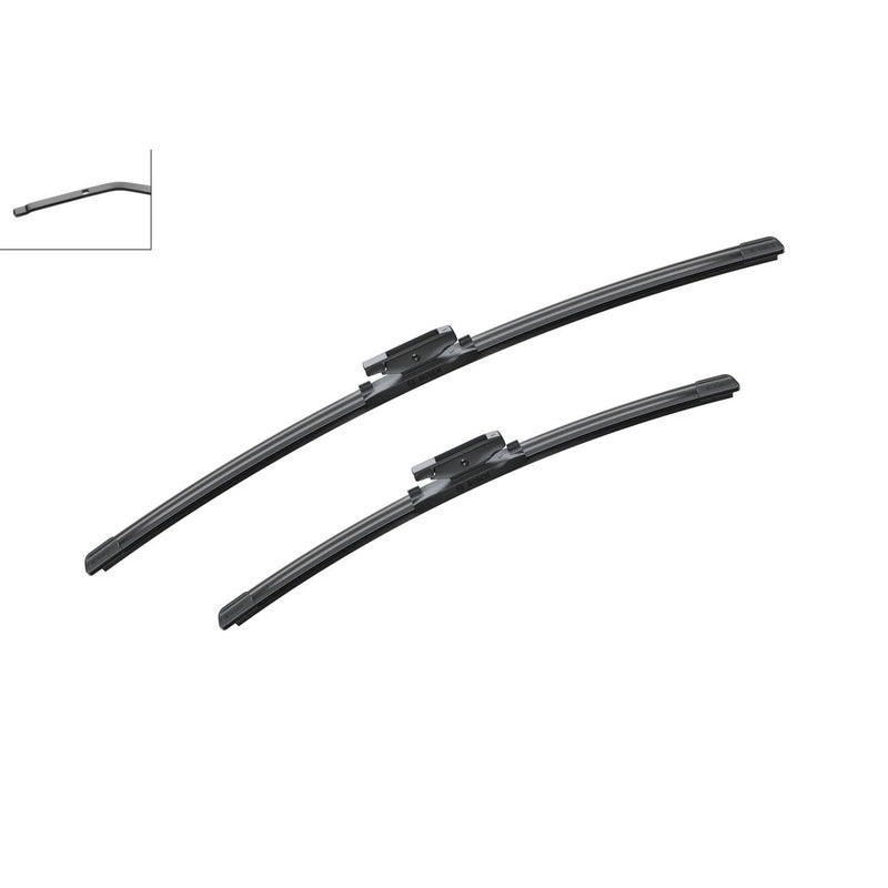 Bosch Aerotwin Wiper Blade Set 600mm + 450mm — A182S fits Renault Megane II