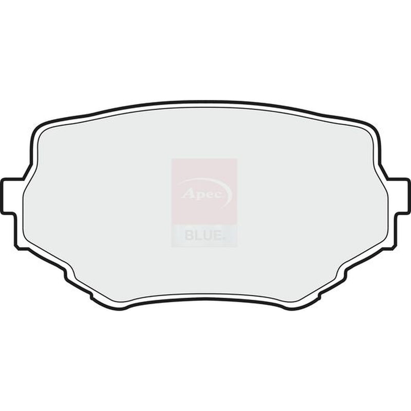 Apec Front Brake Pad Set fits Suzuki Grand Vitara I 1998-2005 2.0 2.5 2.7