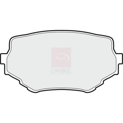 Apec Front Brake Pad Set fits Suzuki Grand Vitara I 1998-2005 2.0 2.5 2.7