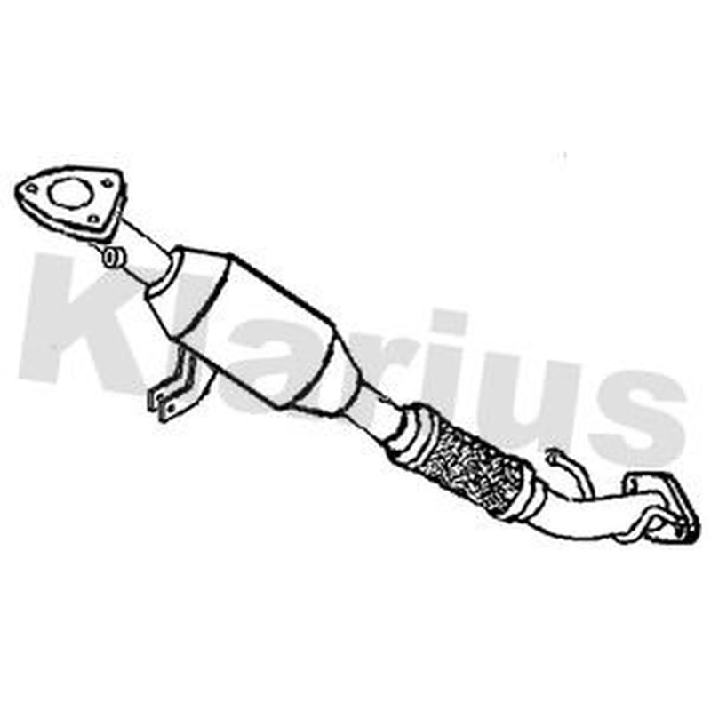 Klarius Catalyst Type Approved With Pipe fits Ford Tourneo Connect 2002-2013 1.8