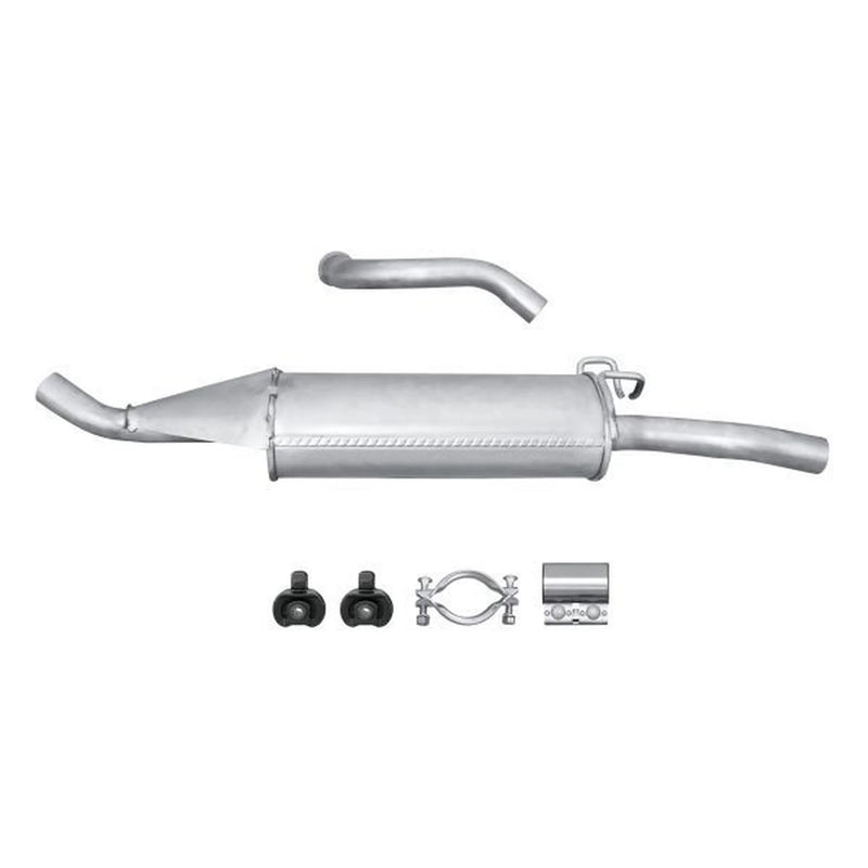 Hella End Silencer Rear fits Renault 19 Chamade 1992-1995 1.4 1.7