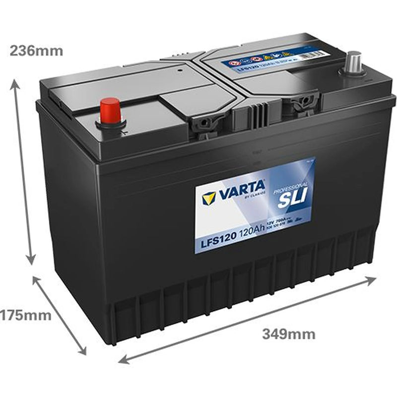 VARTA Professional Starter Battery 12V 120Ah