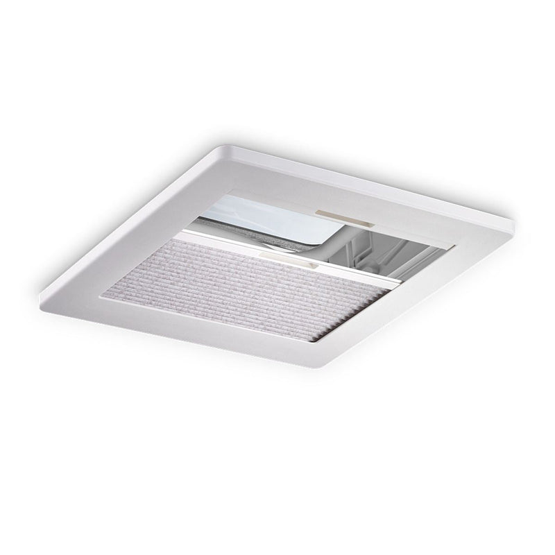 Dometic Micro Heki Roof Window With Blind Flyscreen & Forced Vent 280x280mm Dometic - Dynamic Drive