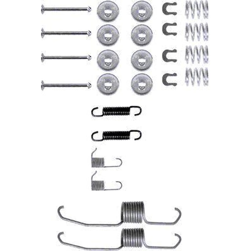 Mintex Brake Shoe Accessory Kit Rear fits Toyota Caldina 1992-2002 1.8 2.0