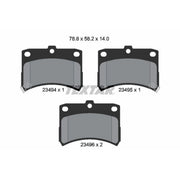 Textar Front Brake Pad Set 2349402