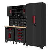 American Pro Complete Garage Storage System with 2 Mobile Trolleys APMS12OP American Pro - Dynamic Drive