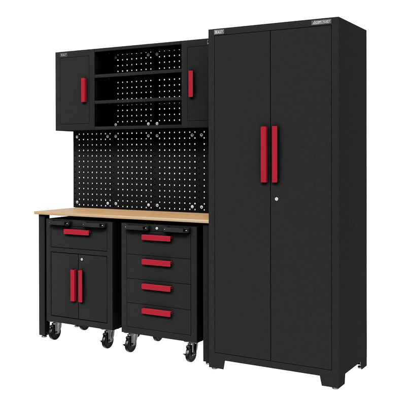 American Pro Complete Garage Storage System with 2 Mobile Trolleys APMS12OP American Pro - Dynamic Drive