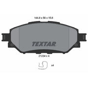Textar Front Brake Pad Set 2123401
